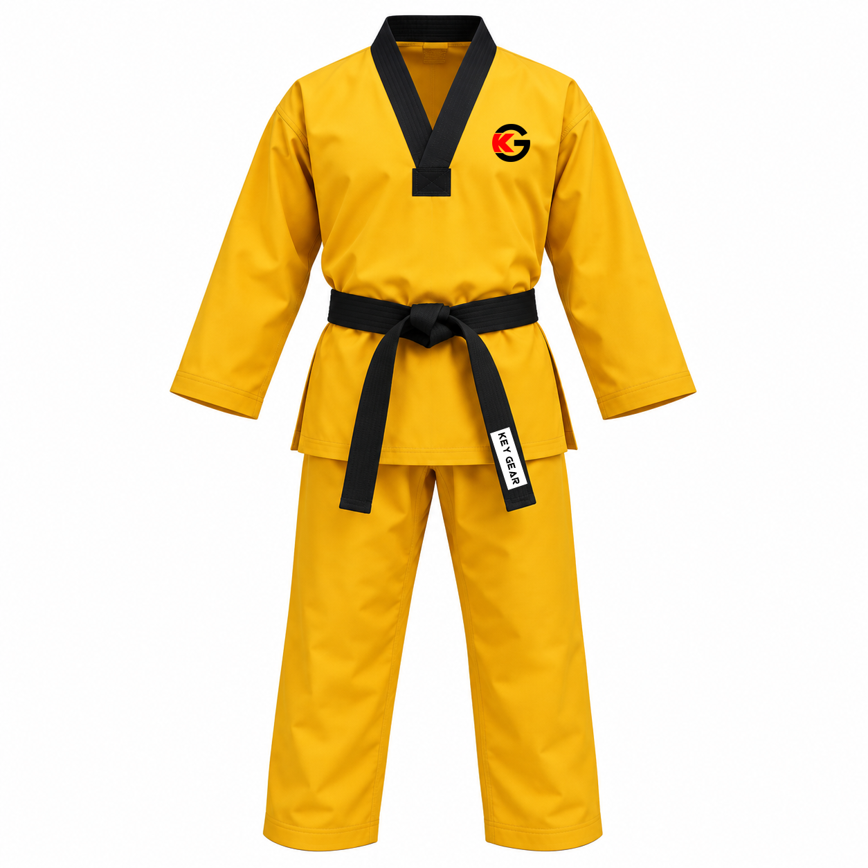 Yellow Martial Arts Uniform Set